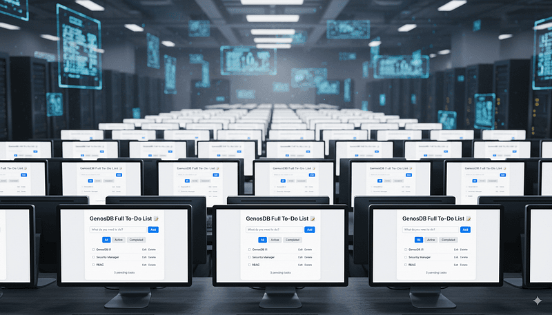 Build a Full To-Do List with GenosDB