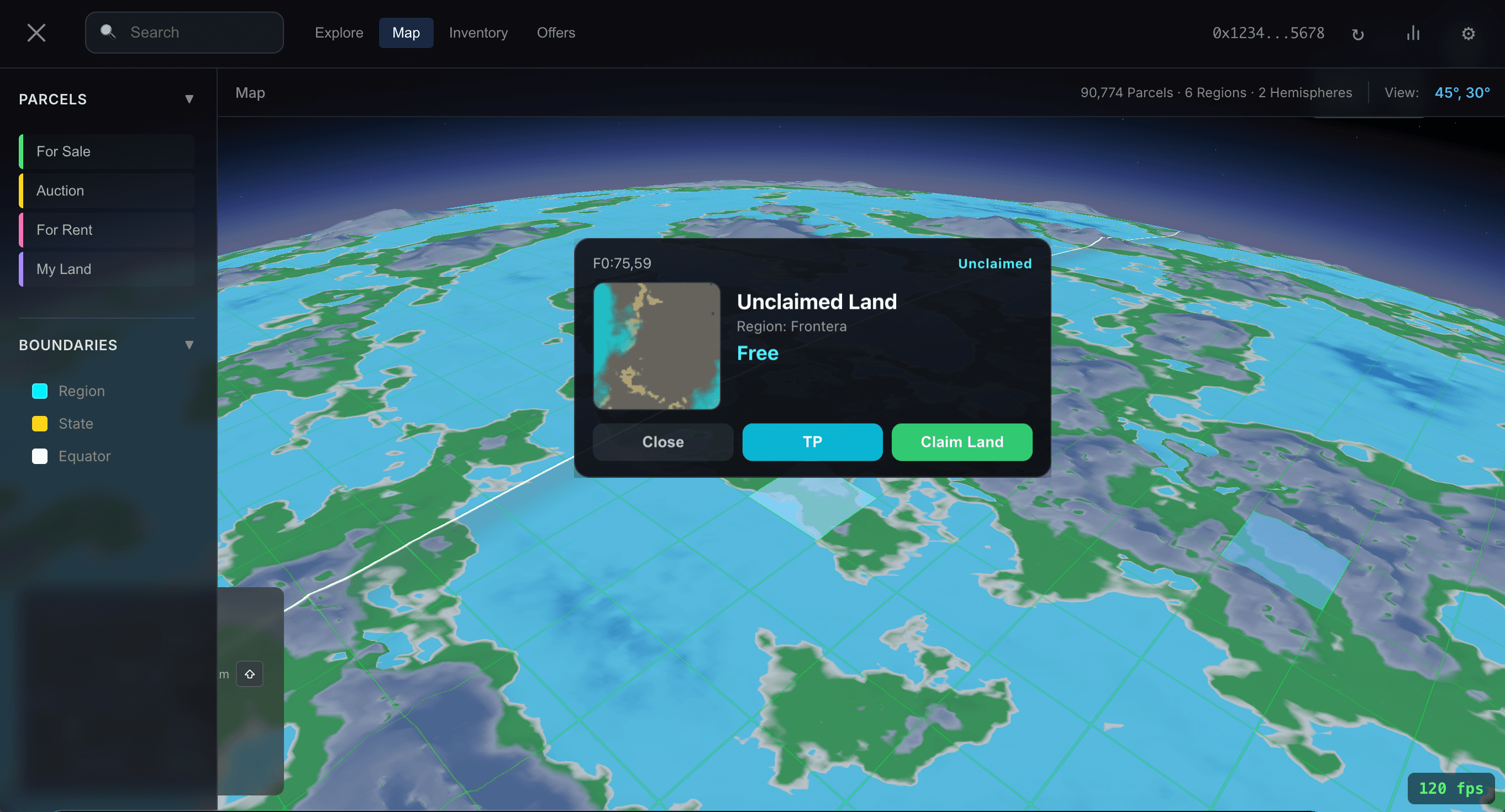 A Live WebGPU Planet With No Backend — Powered by GenosDB